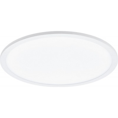 158,95 € Free Shipping | Indoor ceiling light Eglo Sarsina 28W 4000K Neutral light. Ø 45 cm. Kitchen and bathroom. Modern Style. Aluminum and Plastic. White Color