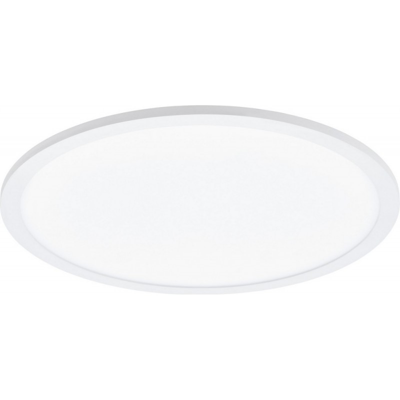 158,95 € Free Shipping | Indoor ceiling light Eglo Sarsina 28W 4000K Neutral light. Ø 45 cm. Kitchen and bathroom. Modern Style. Aluminum and Plastic. White Color