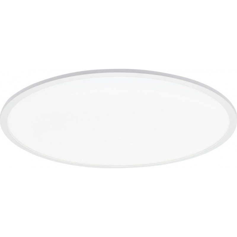 291,95 € Free Shipping | Indoor ceiling light Eglo Sarsina 35W 4000K Neutral light. Round Shape Ø 80 cm. Classic Style. Aluminum and Plastic. White Color