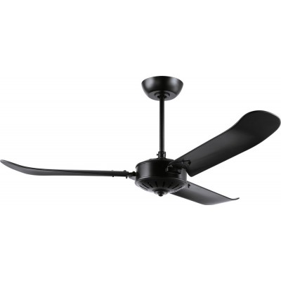 398,95 € Free Shipping | Ceiling fan Eglo Hoi An Ø 137 cm. Aluminum and Metal casting. Black and matt black Color
