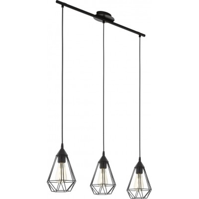 Подвесной светильник Eglo Tarbes 180W 110×79 cm. Стали. Чернить Цвет
