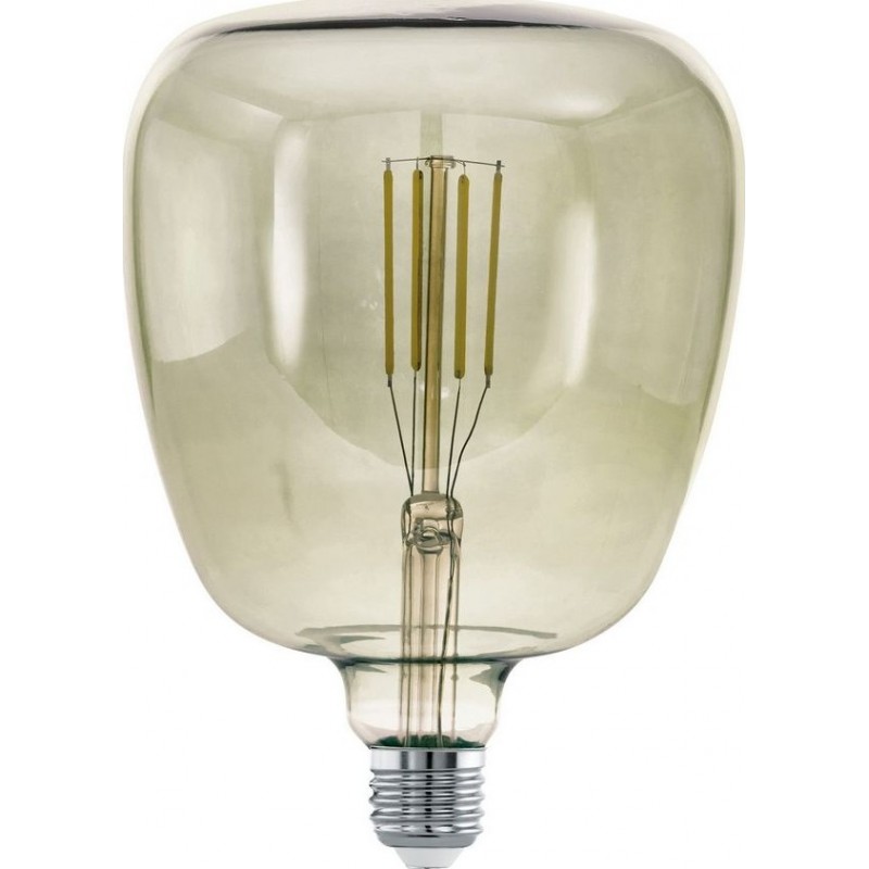 24,95 € Free Shipping | LED light bulb Eglo 4W E27 LED 3000K Warm light. Cubic Shape Ø 14 cm