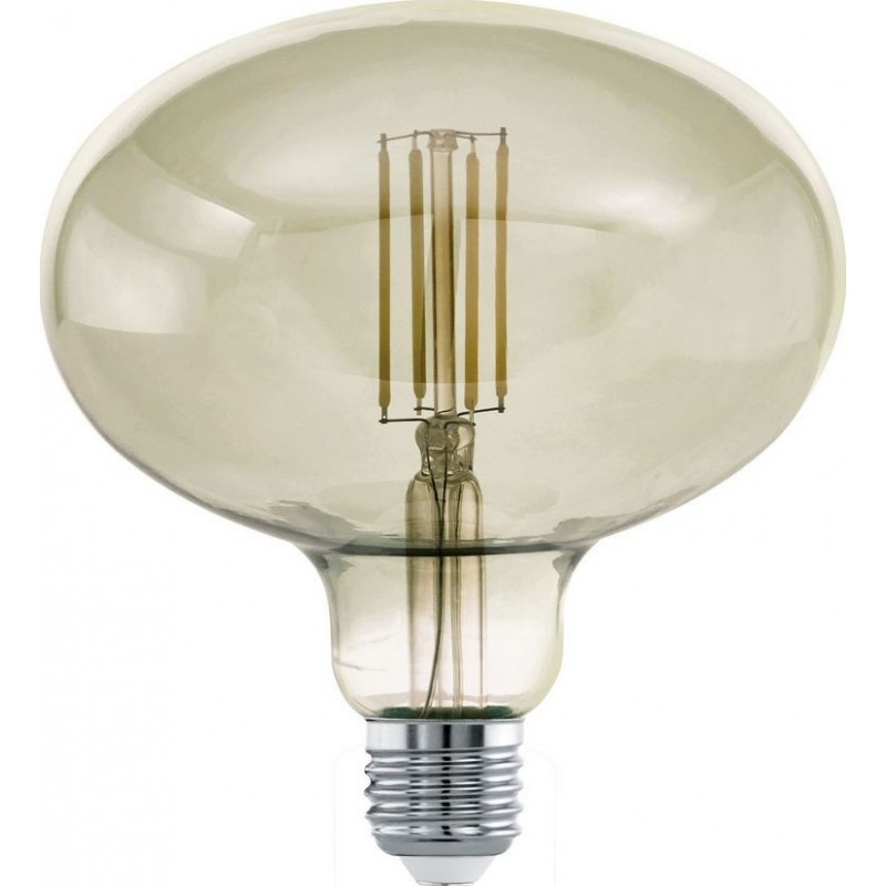 24,95 € Free Shipping | LED light bulb Eglo 4W E27 LED 3000K Warm light. Spherical Shape Ø 14 cm