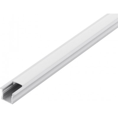 34,95 € Free Shipping | Decorative lighting Eglo Recessed Profile 2 200×2 cm. Recessed profiles for lighting Aluminum and plastic. White Color