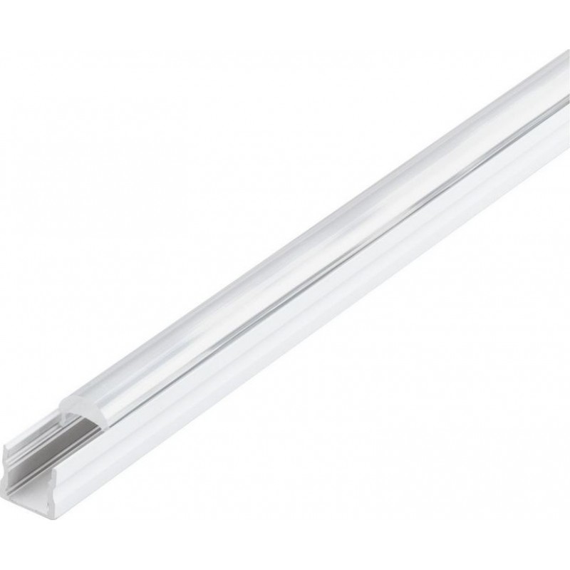 55,95 € Envío gratis | Accesorios de iluminación Eglo Surface Profile 3 200×2 cm. Perfilería de superficie para iluminación Aluminio y Plástico. Color blanco