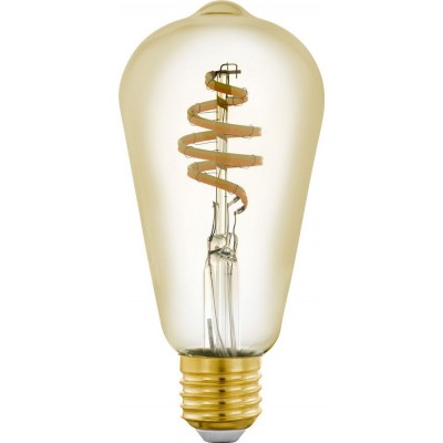 Fernbedienung LED-Lampe Eglo 5.5W E27 LED ST64 2200K Sehr warmes Licht. Oval Gestalten Ø 6 cm