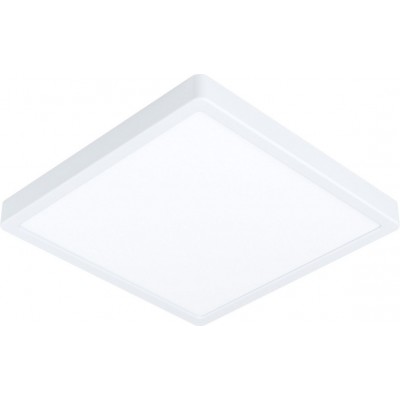 Indoor ceiling light Eglo Fueva 5 29×29 cm. Steel and plastic. White Color