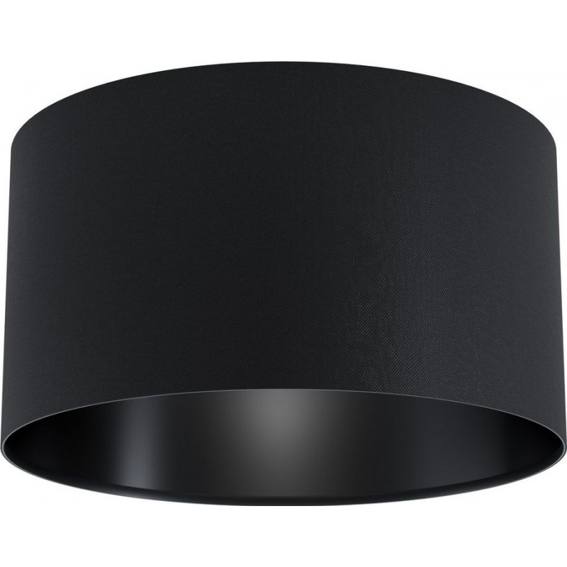 69,95 € Envoi gratuit | Lampe au plafond Eglo Maserlo 1 Ø 40 cm. Plafonnier Acier et textile. Couleur noir