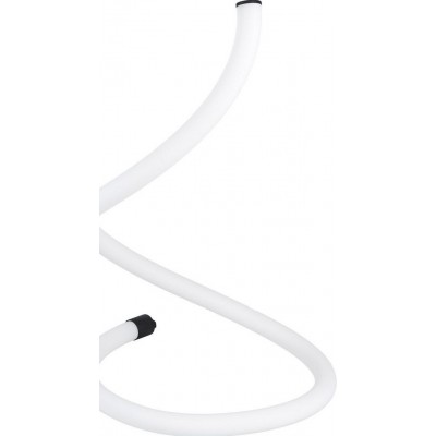 105,95 € Free Shipping | Table lamp Eglo Banderillas Ø 19 cm. Plastic. White and black Color