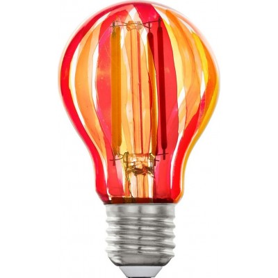 LED電球 Eglo 6.5W E27 LED A60 1800K とても暖かい光. 球状 形状 Ø 6 cm