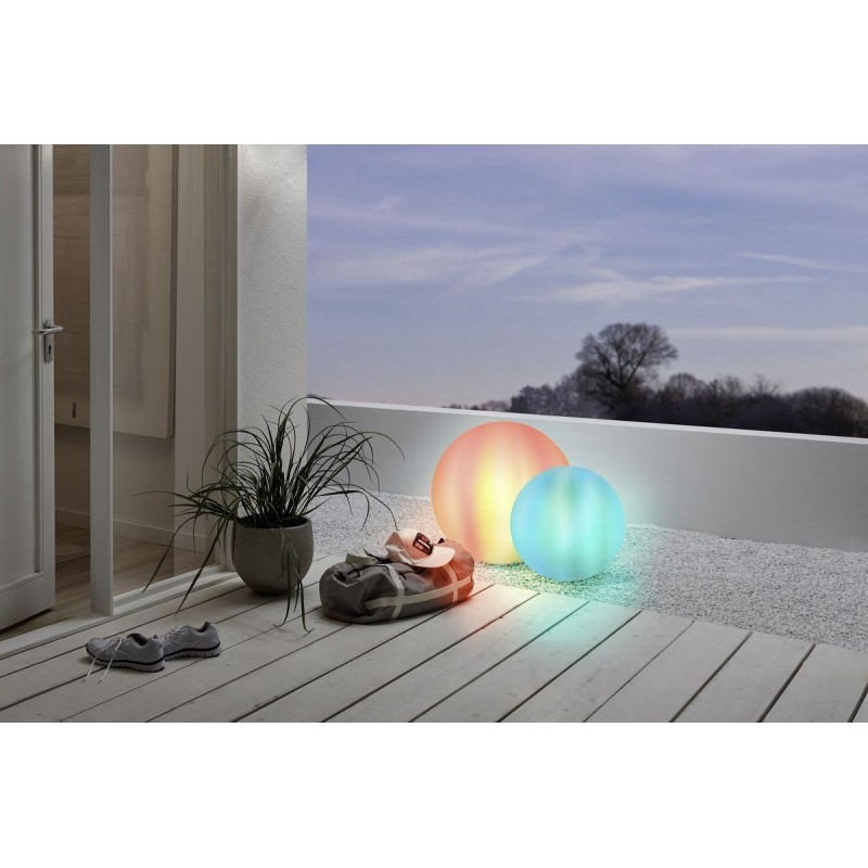 9,95 € Free Shipping | LED light bulb Eglo 6.5W E27 LED A60 5000K Neutral light. Spherical Shape Ø 6 cm