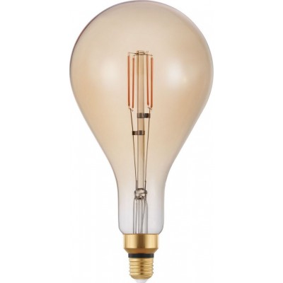 LED電球 Eglo 4W E27 LED PS160 2200K とても暖かい光. 球状 形状 Ø 16 cm