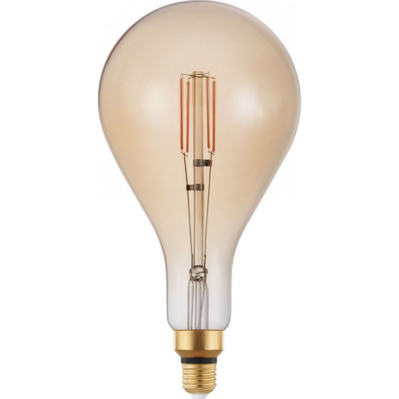 34,95 € Free Shipping | LED light bulb Eglo 4W E27 LED PS160 2200K Very warm light. Spherical Shape Ø 16 cm