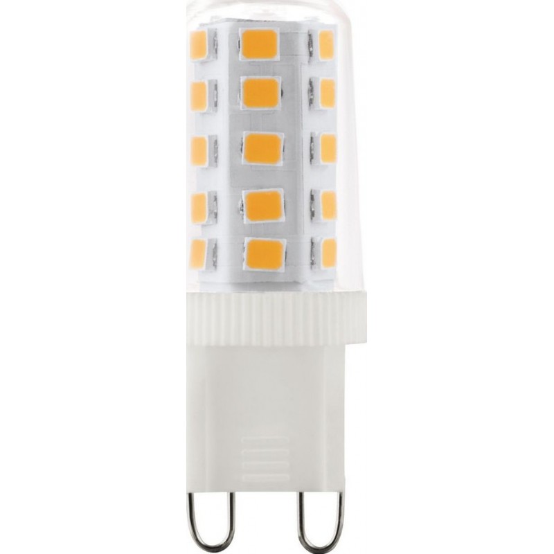 6,95 € Free Shipping | LED light bulb Eglo 3W G9 LED 3000K Warm light. Cylindrical Shape Ø 1 cm