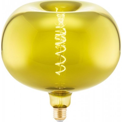 46,95 € Free Shipping | LED light bulb Eglo Big Size 4W E27 LED 1900K Very warm light. Spherical Shape Ø 22 cm