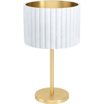 94,95 € Free Shipping | Table lamp Eglo Stars of Light Tamaresco Ø 30 cm. Steel. White, golden and brass Color