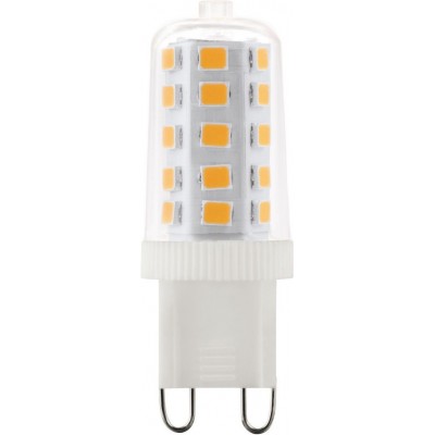6,95 € Free Shipping | LED light bulb Eglo 3W G9 LED 4000K Neutral light. Cylindrical Shape Ø 1 cm