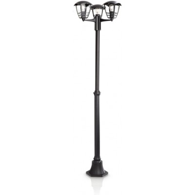 Baliza luminosa Philips Creek 184×48 cm. Sobremuro/Pedestal Color negro