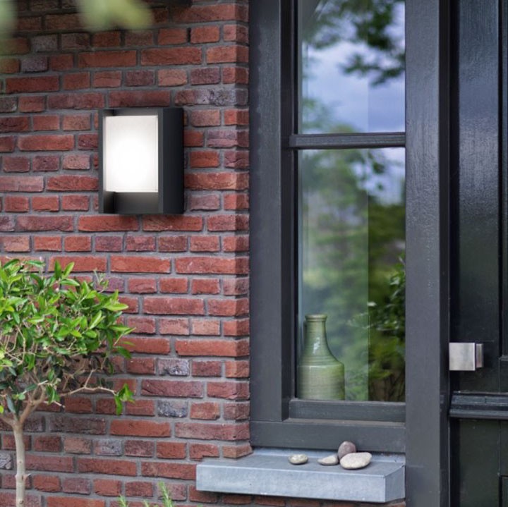 46,95 € Envio grátis | Aplique de parede ao ar livre Philips Arbour 6W 4000K Luz neutra. 22×17 cm. luz de parede Cor antracite