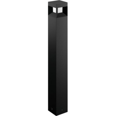 125,95 € Free Shipping | Luminous beacon Philips Parterre 8W Extended Shape 77×10 cm. Wall / Pedestal Terrace and garden. Modern Style. Black Color