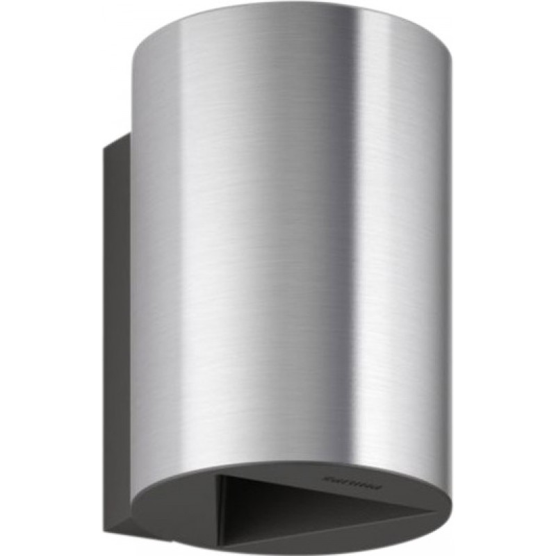 59,95 € Free Shipping | Outdoor wall light Philips Buxus 9W Cylindrical Shape 14×13 cm. Wall light Terrace and garden. Modern Style. Stainless steel