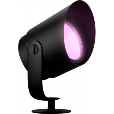 169,95 € Free Shipping | Flood and spotlight Philips Lily 15W Cylindrical Shape 19×11 cm. Extra-Large Size (XL). Integrated White / Multicolor LED. Extension for low voltage system Terrace and garden. Sophisticated Style