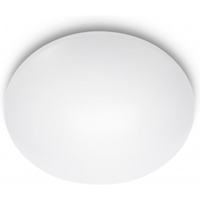 29,95 € Free Shipping | Indoor ceiling light Philips Suede 12W Spherical Shape Ø 28 cm. Living room, kitchen and dining room. Classic Style. White Color