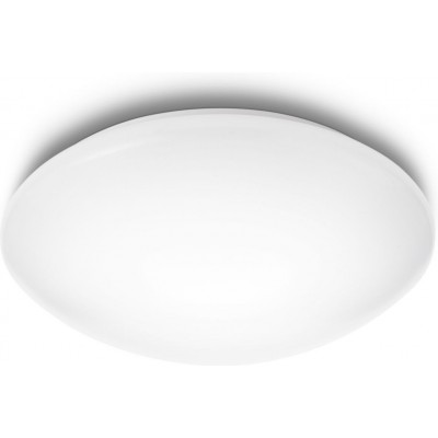 65,95 € 免费送货 | 室内顶灯 Philips Suede 40W 球形 形状 Ø 50 cm. 客厅, 厨房 和 饭厅. 经典的 风格. 白色的 颜色