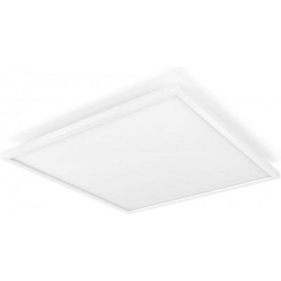 LED-Panel Philips Aurelle 46W Quadratische Gestalten 60×60 cm. Integrierte LED. Bluetooth-Steuerung mit Smartphone-App oder Stimme