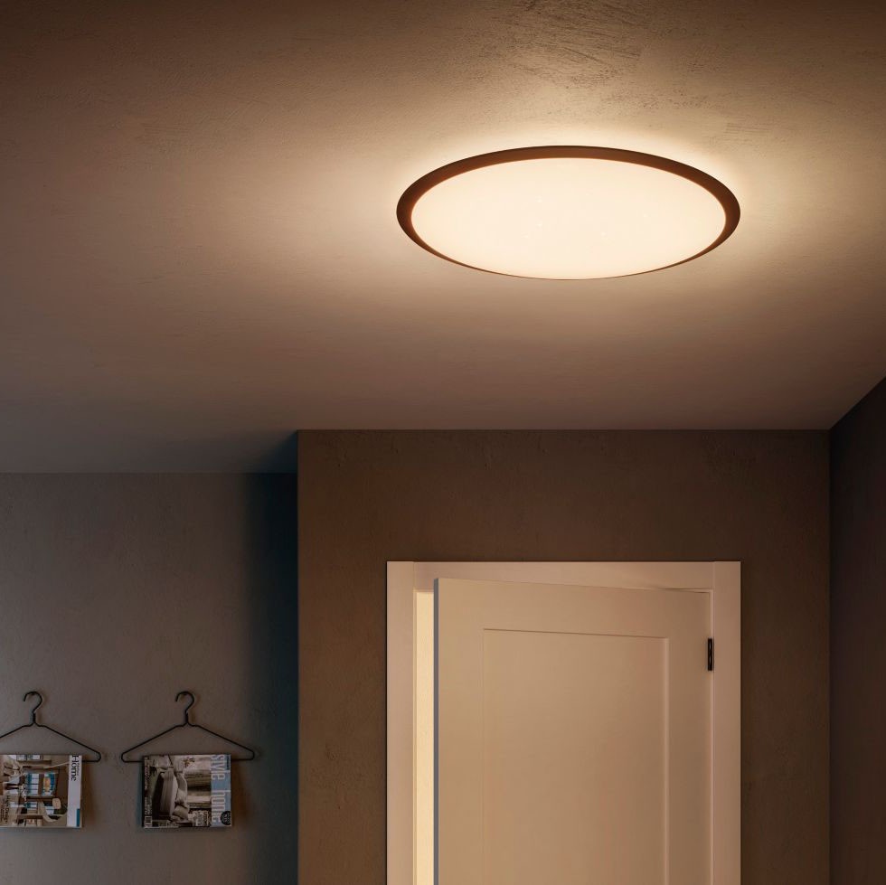 39,95 € Envio grátis | Luz de teto interna Philips Cavanal 18W 4000K Luz neutra. Ø 35 cm. Cor branco