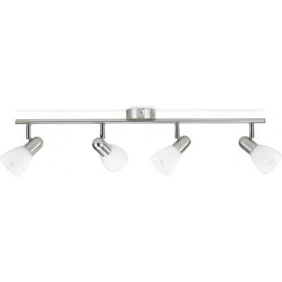 41,95 € Spedizione Gratuita | Faretto da interno Philips Burlap 69×20 cm. Colore cromato