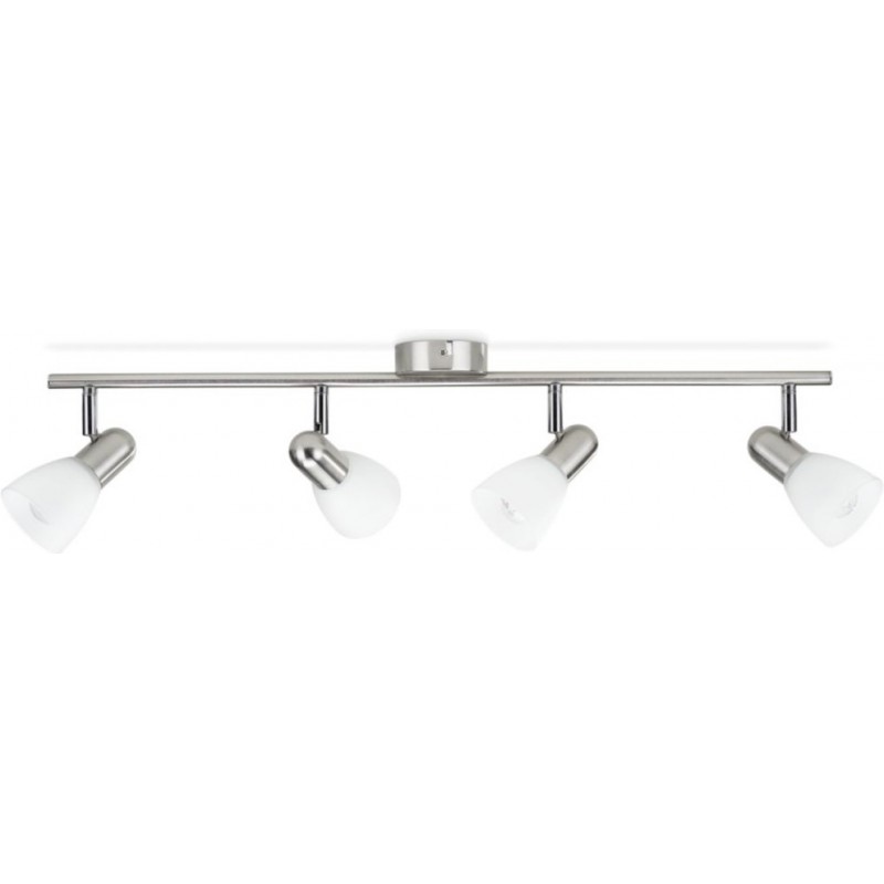 41,95 € Envoi gratuit | Projecteur d'intérieur Philips Burlap 69×20 cm. Couleur chromé