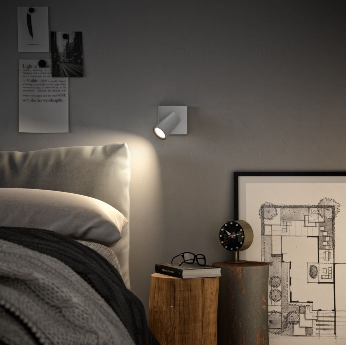 23,95 € Envío gratis | Foco para interior Philips PaisLey 13×10 cm. Foco compacto. Proyector orientable Aluminio