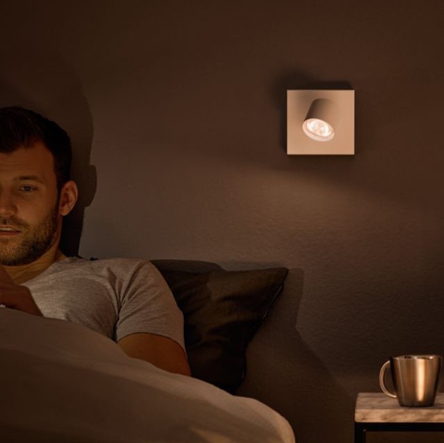 42,95 € Kostenloser Versand | Innenscheinwerfer Philips Star 4.5W 11×11 cm. Individueller Fokus. Einstellbar ClickFix-Schnellinstallation