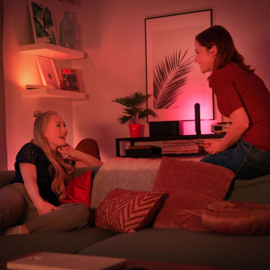 67,95 € Envío gratis | Iluminación decorativa Philips Play 25×4 cm. Extensión para barra de luces. LED integrado. Control inteligente con Hue Bridge Color blanco