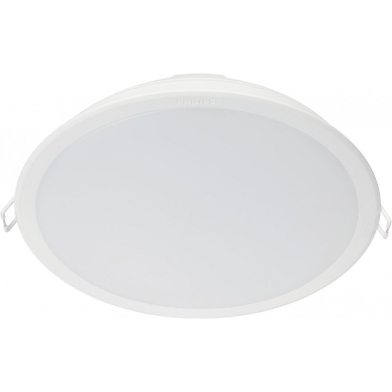 11,95 € Envoi gratuit | Éclairage encastré Philips Meson 23.5W Façonner Ronde Ø 21 cm. Downlight Cuisine, salle de bain et bureau. Style classique. Couleur blanc