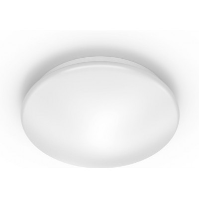 12,95 € 免费送货 | 室内顶灯 Philips CL200 6W 圆形的 形状 Ø 22 cm. 厨房 和 大厅. 经典的 风格. 白色的 颜色