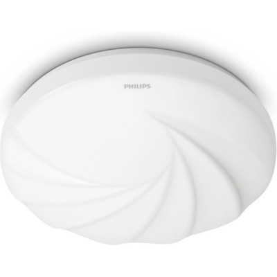 22,95 € 免费送货 | 室内顶灯 Philips CL202 17W 圆形的 形状 Ø 32 cm. 厨房, 浴室 和 大厅. 复杂的 和 凉爽的 风格. 白色的 颜色