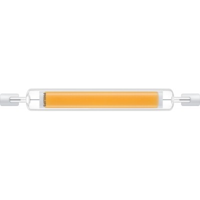 Bombilla LED Philips R7s 8.1W 3000K Luz cálida. 12×3 cm. Foco reflector Color blanco