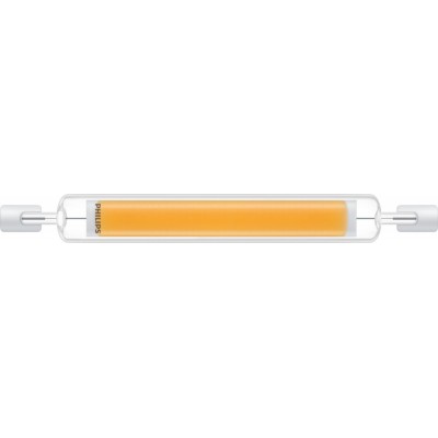 Lâmpada LED Philips R7s 8.1W 3000K Luz quente. 12×3 cm. Refletor refletor Cor branco