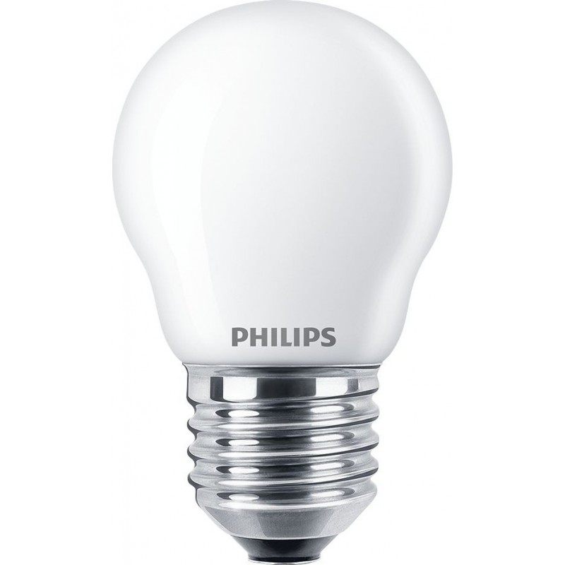 6,95 € Free Shipping | LED light bulb Philips LED Classic 6.5W E27 LED 2700K Very warm light. 8×5 cm. LED Candle Light