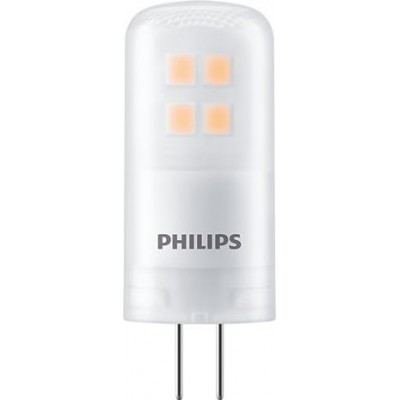 Lâmpada LED Philips Cápsula 2W G4 LED 2700K Luz muito quente. 4×3 cm. Dimmable