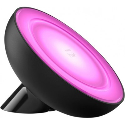 95,95 € Free Shipping | Table lamp Philips Bloom 7W Round Shape 13×13 cm. Integrated LED. Bluetooth Control with Smartphone App or Voice Bedroom, work zone and store. Sophisticated Style