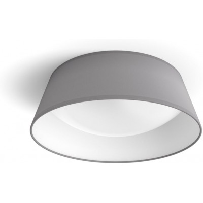 49,95 € Free Shipping | Indoor ceiling light Philips Amanecer 14W Conical Shape Ø 34 cm. Kitchen and dining room. Modern Style. Gray Color