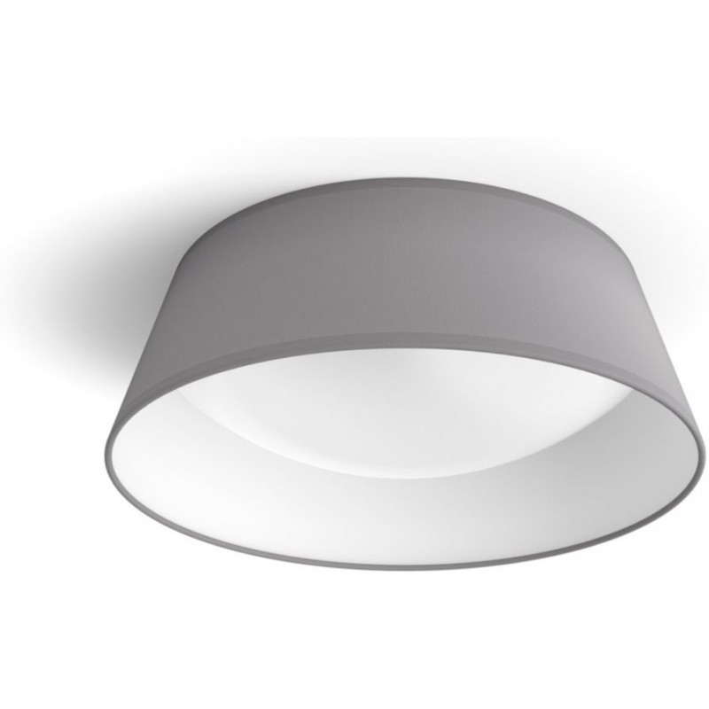 46,95 € Free Shipping | Indoor ceiling light Philips Amanecer 14W Conical Shape Ø 34 cm. Kitchen and dining room. Modern Style. Gray Color