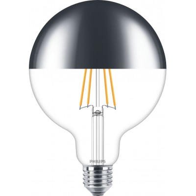 Ampoule LED Philips LED Classic 7W E27 LED 2700K Lumière très chaude. 18×13 cm. Gradable
