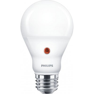 13,95 € Envio grátis | Lâmpada LED Philips LED Bulb 7.5W E27 LED 2700K Luz muito quente. 11×7 cm