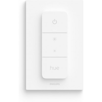 Lighting fixtures Philips Hue 13×8 cm. Dimmer switch with battery. Wireless installation