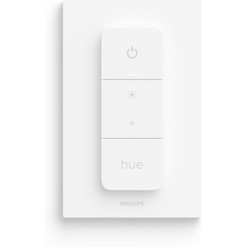 21,95 € Free Shipping | Decorative lighting Philips Hue 13×8 cm. Dimmer switch with battery. Wireless installation