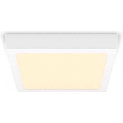 Recessed lighting Philips Magneos 12W Square Shape 21×21 cm. Downlight. Surface mount Bathroom and hall. Classic Style. White Color